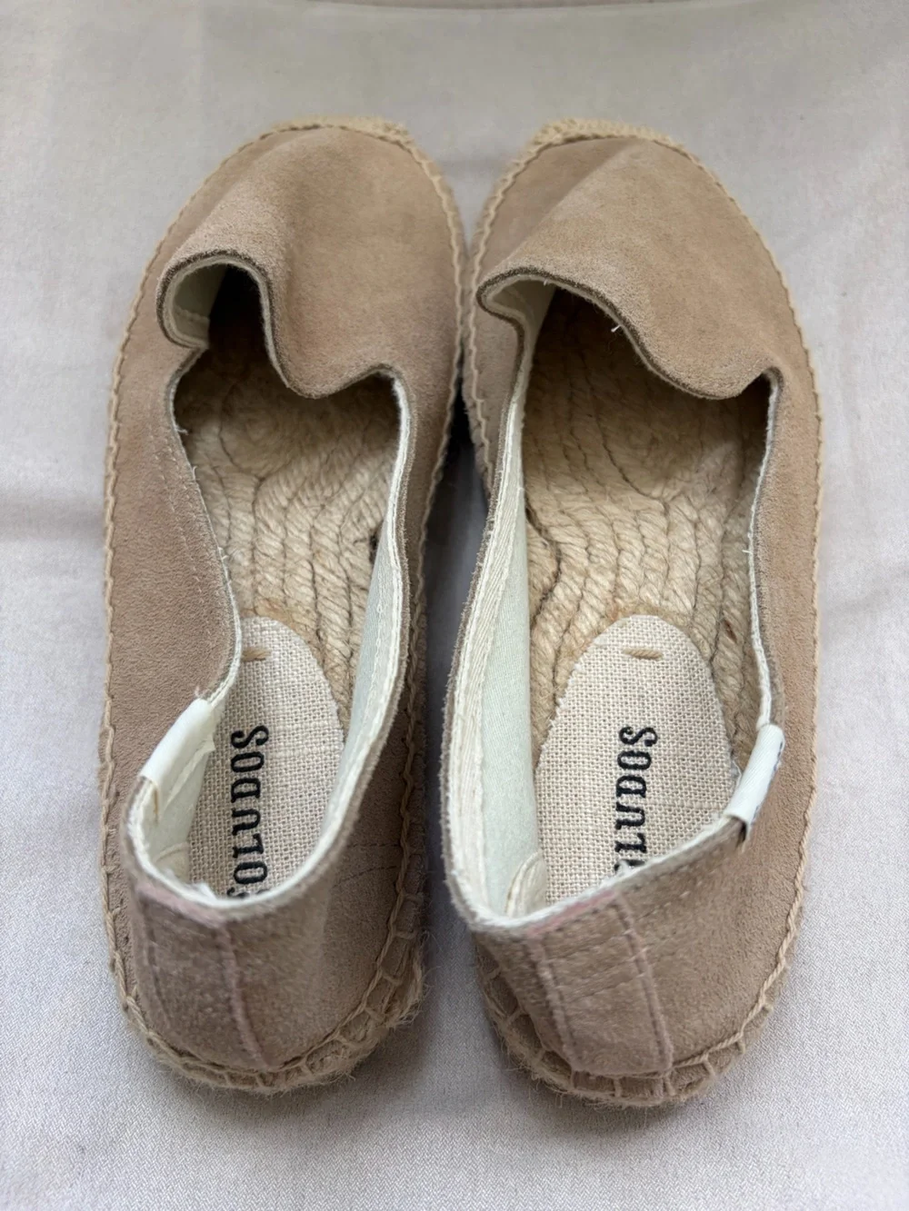 Soludos suede upper